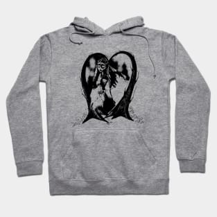 Corpse Bride Emily Forest Walk Girls Hoodie